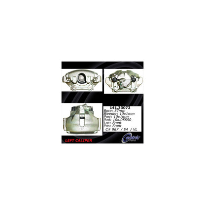 Centric Parts Disc Brake Caliper with anti-corrosion finish for reliable braking performance