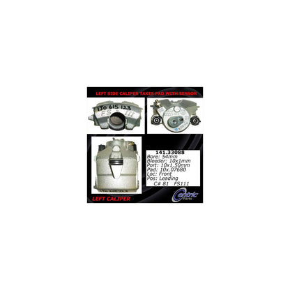 Centric Parts Disc Brake Caliper with anti-corrosion finish