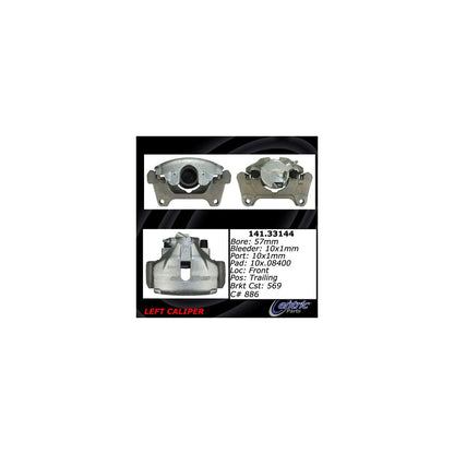 Centric Parts Semi-Loaded Brake Caliper 141.33144