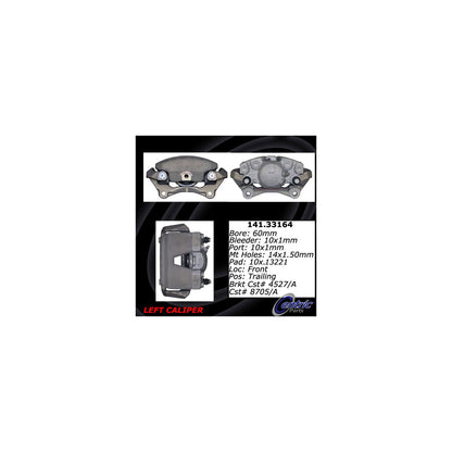 Centric Parts Semi-Loaded Brake Caliper 141.33164