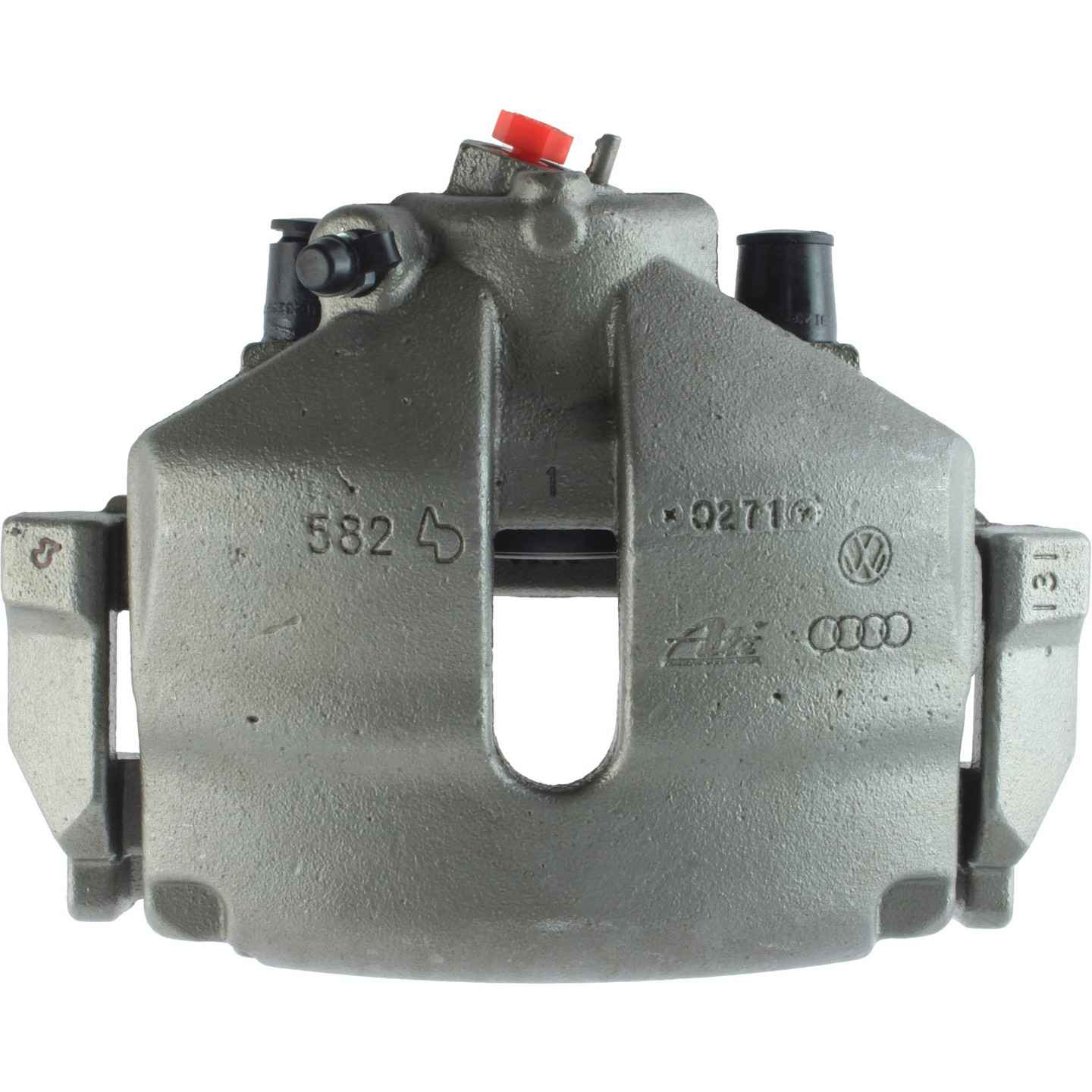 Centric Parts Disc Brake Caliper Semi-Loaded with anti‑corrosion finish for 2008‑2013 Audi A3, 2005‑2010 Bora, 2014‑2019 Volkswagen Beetle
