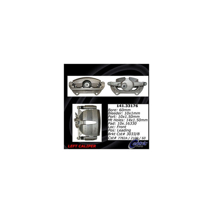 Centric Parts Semi-Loaded Brake Caliper 141.33176