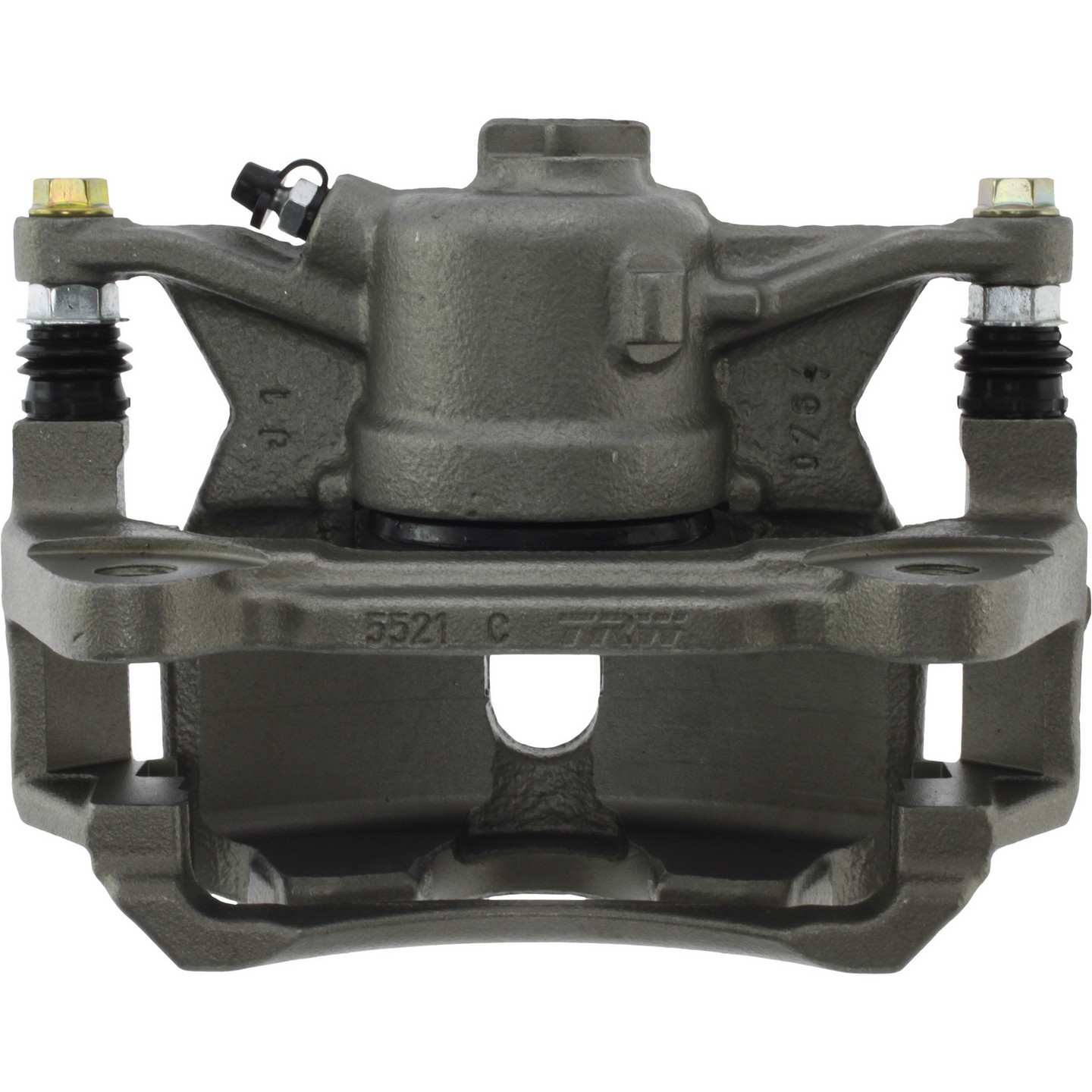 Centric Parts Disc Brake Caliper Semi-Loaded with anti‑corrosion finish for 2015‑2023 Audi A3, Volkswagen Golf, Caddy, e‑Golf, Jetta, Taos