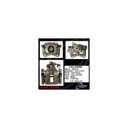 Stoptech Centric Semi-Loaded Brake Caliper - Rear Right 141.33509