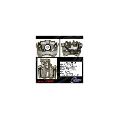 Stoptech Centric Semi-Loaded Brake Caliper - Rear Left 141.33518