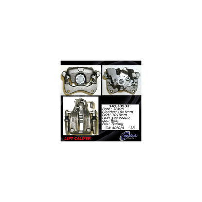 Centric Parts Semi-Loaded Brake Caliper 141.33532