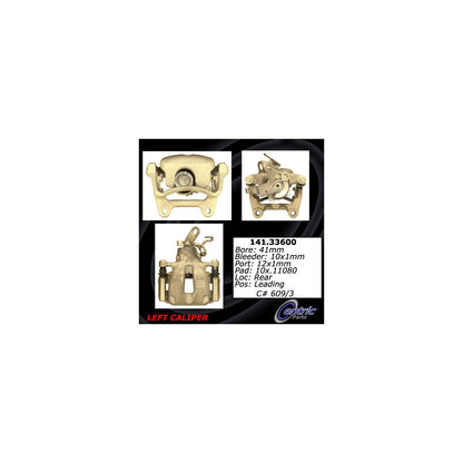 Centric Parts Disc Brake Caliper Semi-Loaded with Anti-Corrosion Finish 141.33600