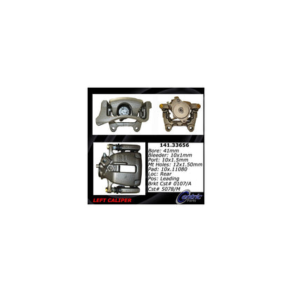 Centric Parts Disc Brake Caliper Semi-Loaded EPB 141.33656
