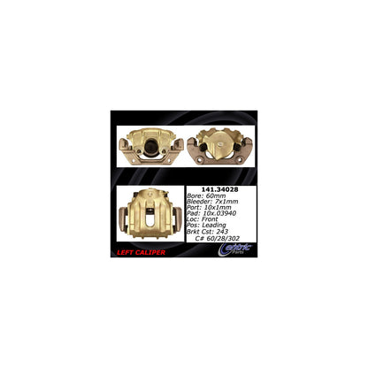 Centric Parts Semi-Loaded Brake Caliper 141.34028