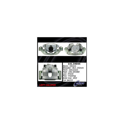 Centric Parts Semi-Loaded Brake Caliper 141.34044