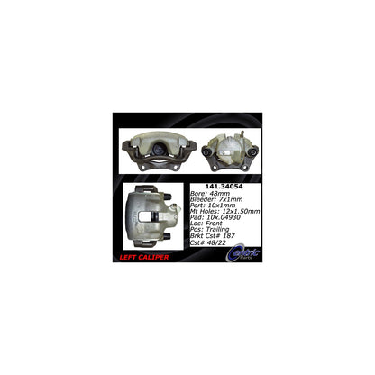 Centric Parts Semi-Loaded Brake Caliper 141.34054