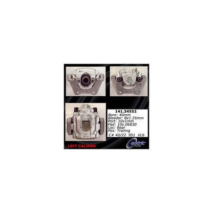 Centric Parts Semi-Loaded Brake Caliper 141.34552