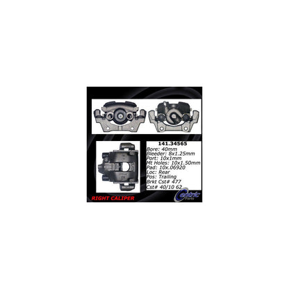 Centric Parts Semi-Loaded Brake Caliper 141.34565
