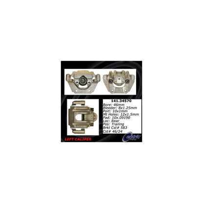 Centric Parts Semi-Loaded Brake Caliper 141.34570