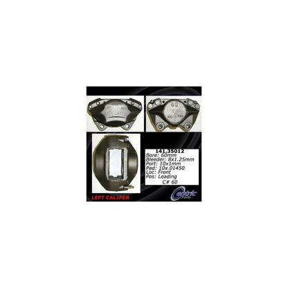 Stoptech Centric Semi-Loaded Brake Caliper - Front Left 141.35012