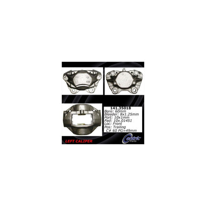 Centric Parts Disc Brake Caliper Semi-Loaded for 141.35018