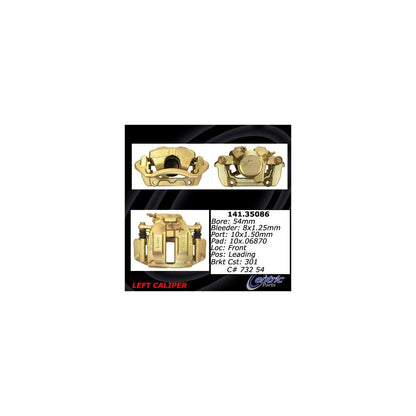 Centric Parts Semi-Loaded Brake Caliper 141.35086