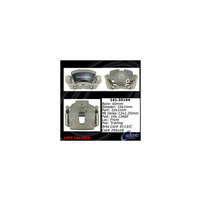 Centric Parts Semi-Loaded Brake Caliper 141.35164
