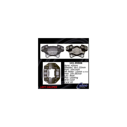 Centric Parts Semi-Loaded Brake Caliper 141.35506