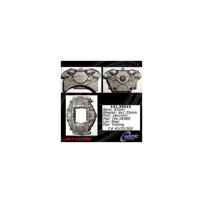 Centric Parts Semi-Loaded Brake Caliper 141.35512