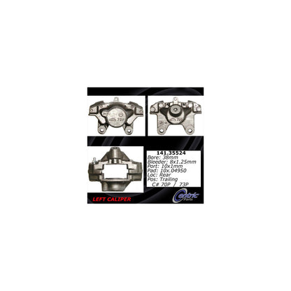 Centric Parts Semi-Loaded Brake Caliper 141.35524