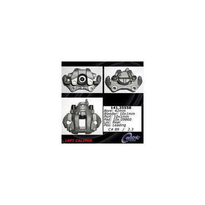 Centric Parts Disc Brake Caliper Semi-Loaded with New Phenolic Pistons 141.35558