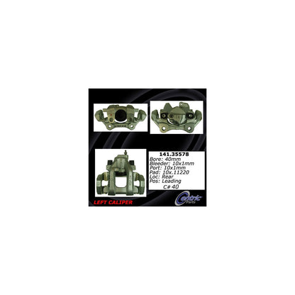 Centric Parts Disc Brake Caliper Semi-Loaded with Anti-Corrosion Finish 141.35578