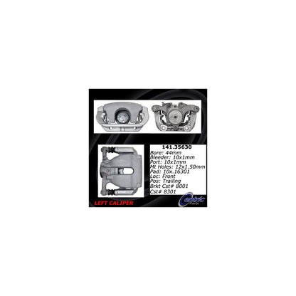 Centric Parts Disc Brake Caliper Semi-Loaded EPB 141.35630
