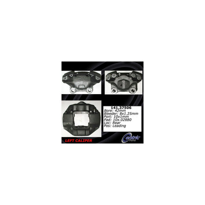 Stoptech Centric 84-89 Porsche 911 Carrera Base Semi-Loaded Rear Left Brake Caliper 141.37506