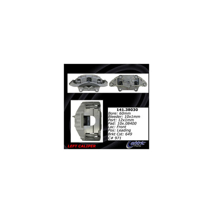 Stoptech Centric Semi-Loaded Brake Caliper - Front Left 141.38030