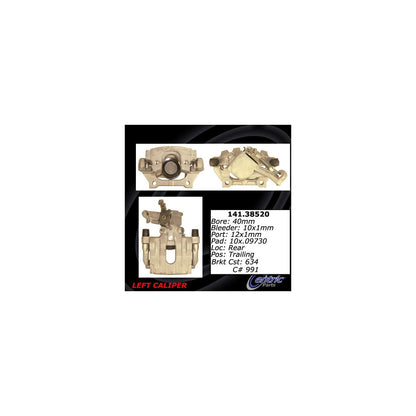 Stoptech Centric Semi-Loaded Brake Caliper - Rear Left 141.38520