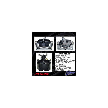 Centric Parts Disc Brake Caliper Semi-Loaded for 2016-2012 Buick LaCrosse, 2017-2012 Regal, 2019-2013 Cadillac XTS 141.38526