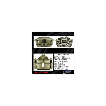 Centric Parts Semi-Loaded Brake Caliper 141.39036