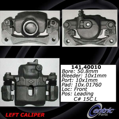 Centric Parts Disc Brake Caliper Semi-Loaded with Anti-Corrosion Finish 141.40009