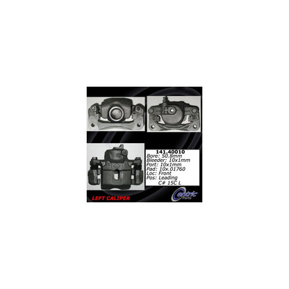 Centric Parts Disc Brake Caliper Semi-Loaded with Anti-Corrosion Finish for 141.40010