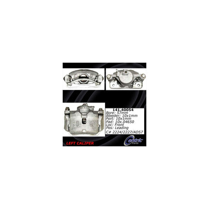 Stoptech Centric Semi-Loaded Brake Caliper - Front Left 141.40054