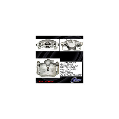 Stoptech Centric Semi-Loaded Brake Caliper - Front Left 141.40054