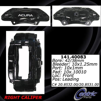 Centric Parts Disc Brake Caliper Semi-Loaded 141.40083