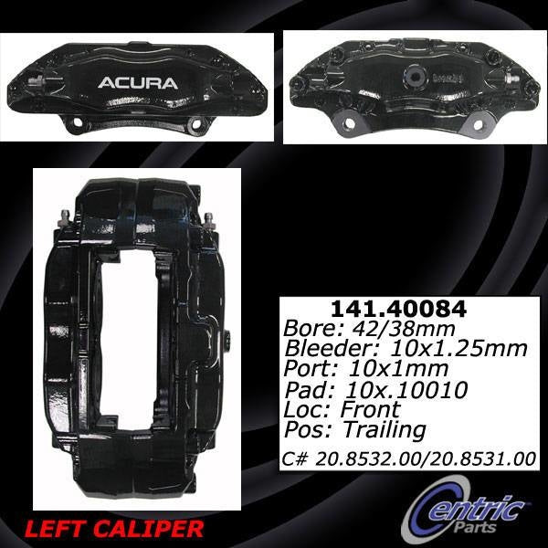 Centric Parts Disc Brake Caliper Semi-Loaded 141.40084