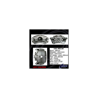 Centric Parts Disc Brake Caliper with anti-corrosion finish for reliable brake performance