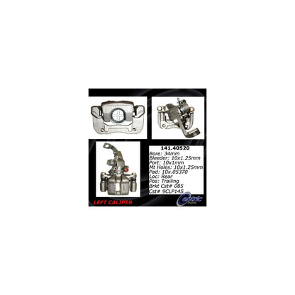 Centric Parts Semi-Loaded Brake Caliper 141.40520