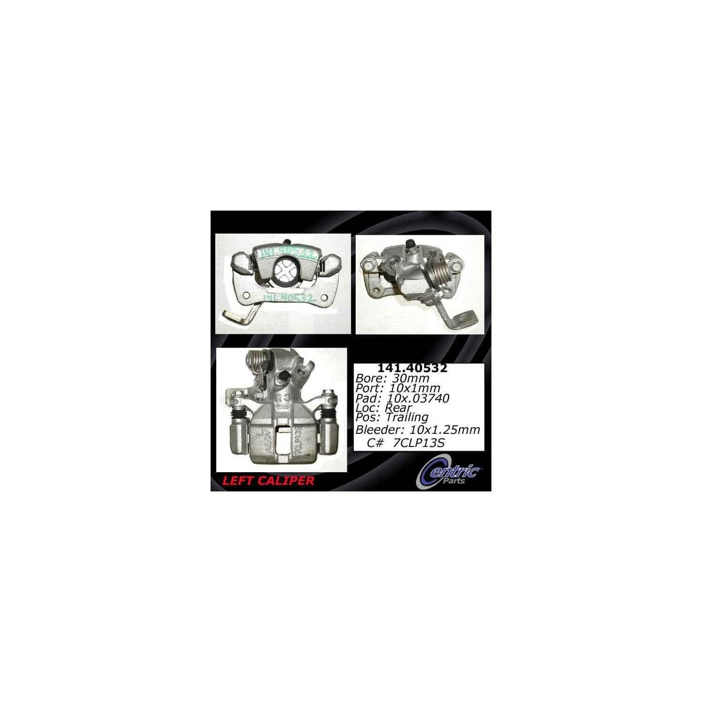 Centric Parts Semi-Loaded Brake Caliper 141.40532