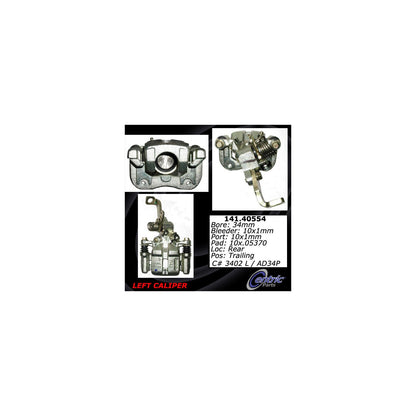 Centric Parts Semi-Loaded Brake Caliper 141.40554
