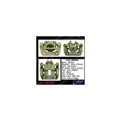 Centric Parts Semi-Loaded Brake Caliper 141.40556