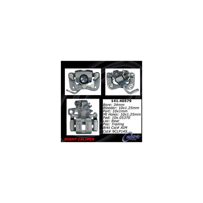 Centric Parts Semi-Loaded Brake Caliper 141.40579