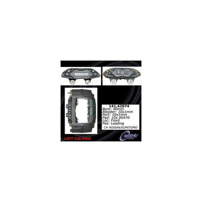 Stoptech Centric Semi-Loaded Caliper 141.42074