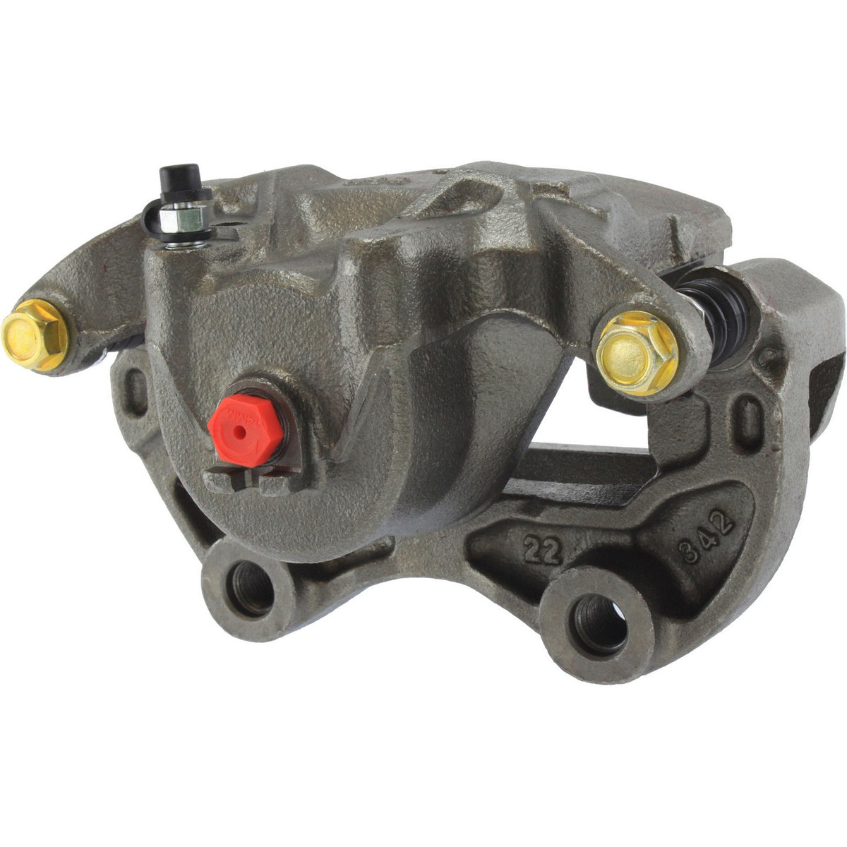 Centric Parts Disc Brake Caliper Semi-Loaded with Anti-Corrosion Finish for 2003-2005 Infiniti G35 Nissan 350Z 141.42120