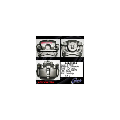 Centric Parts Disc Brake Caliper Semi-Loaded for 2003-2005 Infiniti FX35 FX45 141.42124