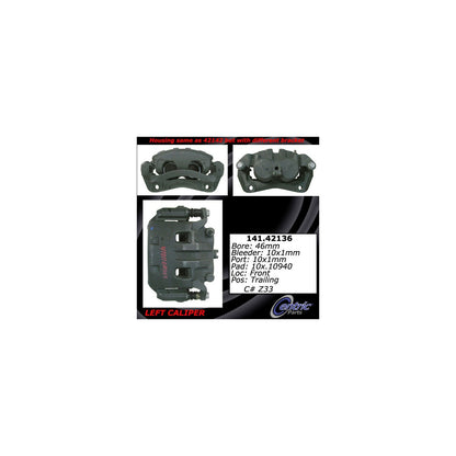 Stoptech Centric 05-17 Nissan Frontier/Xterra /Suzuki Equator Posi Quiet Semi Loaded Front Left Brake Caliper 141.42136