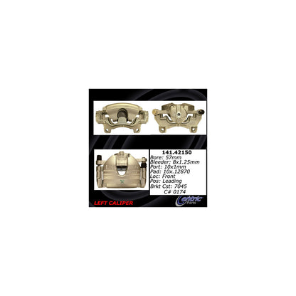 Centric Parts Semi-Loaded Brake Caliper 141.42150
